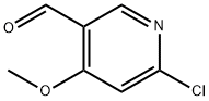 6-氯-4-甲氧基吡啶-3-甲醛 结构式