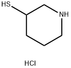 piperidine-3-thiol hydrochloride 结构式