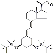 1,3-Di-O-tert-butyldiMethylsilyl Paricalcitol 18-Aldehyde 结构式