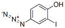 2-iodo-4-azidophenol 结构式