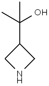 2-Azetidin-3-yl-propan-2-ol 结构式