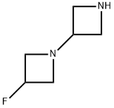 1-(氮杂环丁烷-3-基)-3-氟 结构式