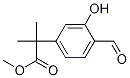 Methyl 2-(4-forMyl-3-hydroxyphenyl)-2-Methylpropanoate 结构式
