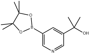 4 - (4,4,5,5 - 四甲基-1,3,2 - 二氧硼戊环-2 - 基)吡啶-2 - 醇 结构式