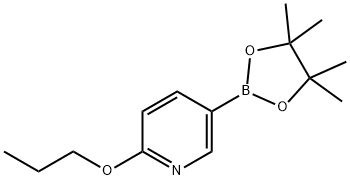 2-正丙基-5-吡啶硼酸酯 结构式