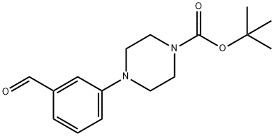 1-BOC-4-(3-苯甲酰基)吡嗪 结构式