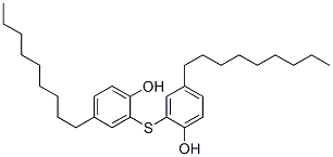 2,2'-thiobis(4-nonylphenol) 结构式