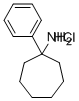 1-苯基环庚基胺盐酸盐 结构式