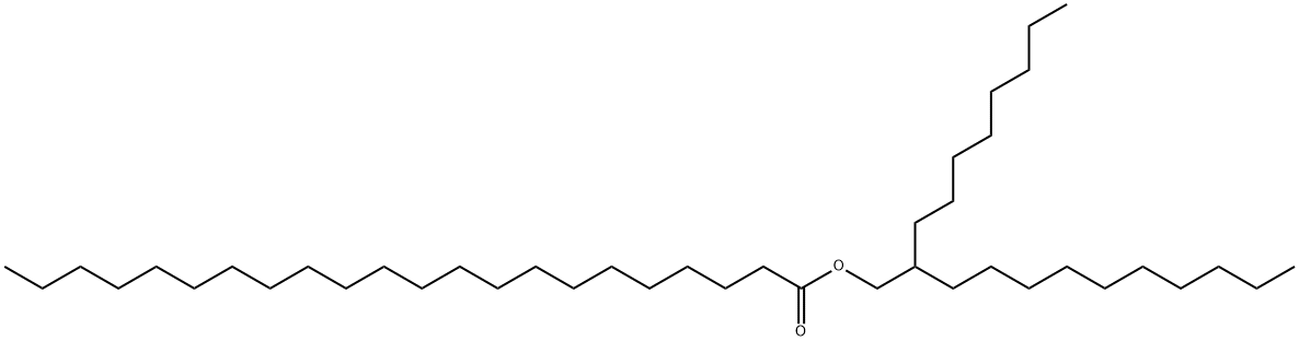 辛基十二醇山嵛酸酯 结构式
