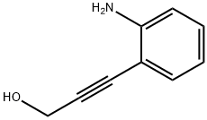 3-(2-氨基苯基)丙-2-炔-1-醇 结构式