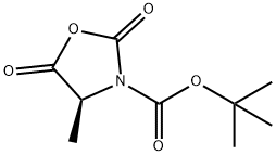 BOC-L-丙氨酸内酸酐 结构式