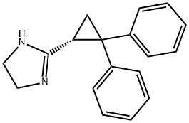 (+)-(R)-Cibenzoline 结构式