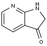 2H-吡咯并[2,3-B]吡啶-3(7H)-酮 结构式