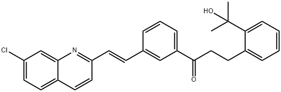 孟鲁司特杂质1 结构式