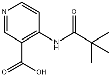 4-新戊酰基氨基烟酸 结构式