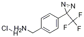 4-[3-(三氟甲基)-3<I>H</I>-双吖丙啶-3-基]苄胺盐酸盐 结构式