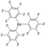 Tris(pentafluorophenyl)arsine 结构式