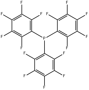 三(五氟苯基)膦 结构式