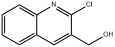 (2-氯-3-喹啉)甲醇 结构式
