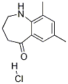 7,9-DIMETHYL-3,4-DIHYDRO-1H-BENZO[B]AZEPIN-5(2H)-ONEHYDROCHLORIDE 结构式