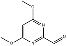 4,6-二甲氧基嘧啶-2-甲醛 结构式