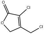 3-CHLORO-4-(CHLOROMETHYL)-2(5H)-FURANONE 结构式