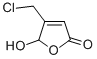 4-(CHLOROMETHYL)-5-HYDROXY-2(5H)-FURANONE 结构式