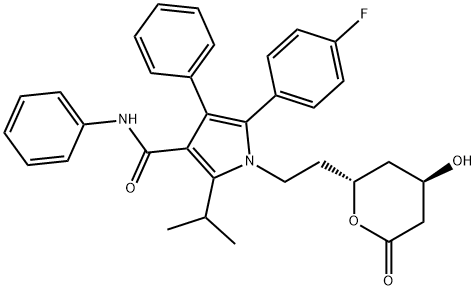阿托伐他汀内酯 结构式