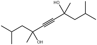 2,4,7,9-四甲基-5-癸炔-4,7-二醇 结构式