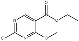 ethyl 2-chloro-4-MethoxypyriMidine-5-carboxylate 结构式
