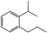 Benzene, 1-(1-methylethyl)-2-propyl- (9CI) 结构式