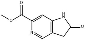 Methyl 5-aza-2-oxindole-6-carboxylate 结构式