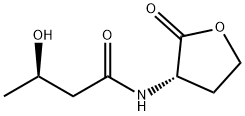 (R)-3-羟基-N-[(S)-2-氧代四氢呋喃-3-基]丁酰胺 结构式