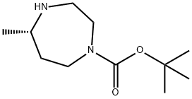 (S)-BOC-5-甲基-1,4-高哌嗪 结构式