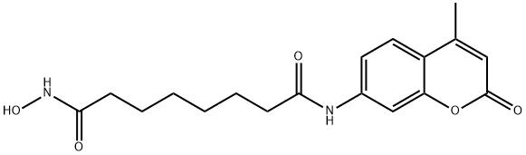 CouMarin Suberoylanilide HydroxaMic Acid 结构式