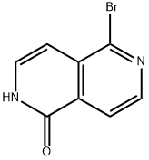 5-broMo-2,6-naphthyridin-1(2H)-one 结构式