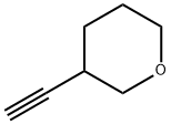 3-ethynyltetrahydro-2H-pyran 结构式