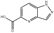 4-氮杂吲唑-5-羧酸 结构式