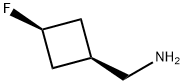 cis-(3-Fluorocyclobutyl)methamine hydrochloride 结构式