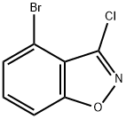 4-溴-3-氯苯并[D]异恶唑 结构式