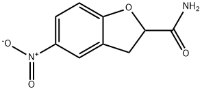 5-Nitro-2,3-dihydro-benzofuran-2-carboxylic acid aMide 结构式