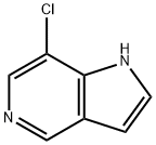 7-氯-5-氮杂吲哚 结构式