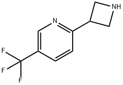 2-(azetidin-3-yl)-5-(trifluoroMethyl)pyridine 结构式