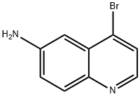 4-broMoquinolin-6-aMine 结构式