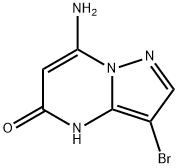 7-氨基-3-溴吡唑并[1,5-A]嘧啶-5-醇 结构式