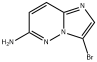 3-溴咪唑并[1,2-B]吡嗪-6-胺 结构式