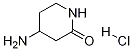 4-氨基-2-哌啶酮盐酸盐 结构式