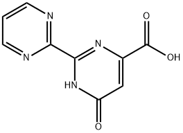 4-羧基-6-羟基-2,2'-联嘧啶 结构式