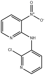N-(2-chloropyridin-3-yl)-N-(3-nitropyridin-2-yl)amine 结构式