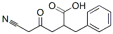 2-benzyl-5-cyano-4-oxopentanoic acid 结构式